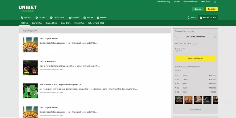 SAŅEM BONUSU - Unibet spēļu automāti - UniBet | 6