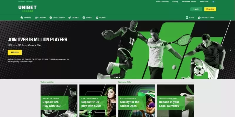 Unibet spēļu automāti Lejupielādēt
