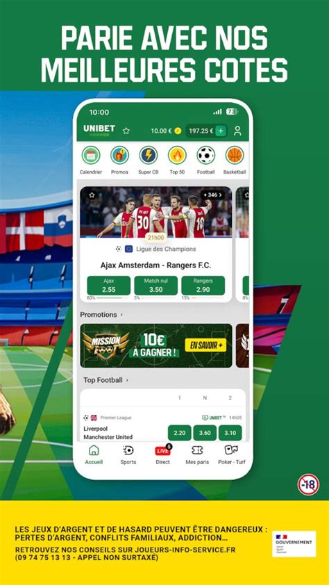 Télécharger unibet