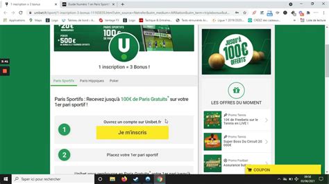 Unibet 100 euros offert condition