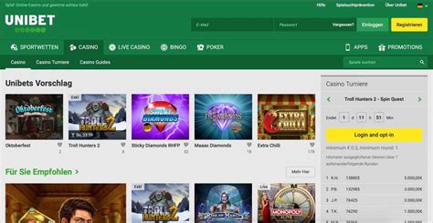 Unibet casino bonus